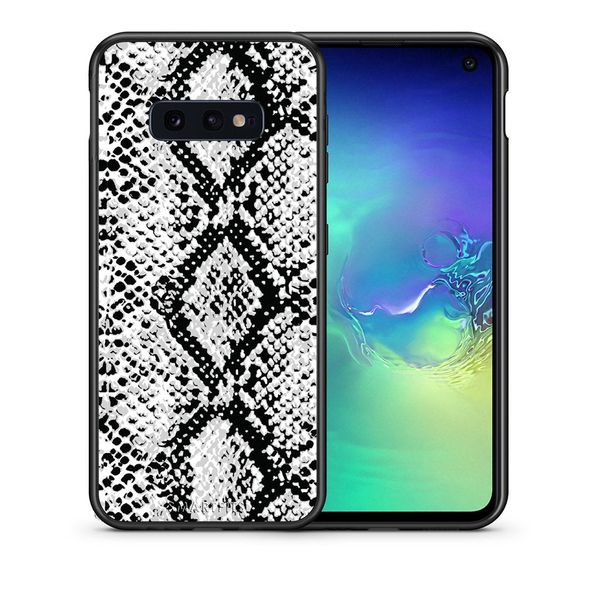 Smartfits Animal White Snake - Samsung S10e θήκη