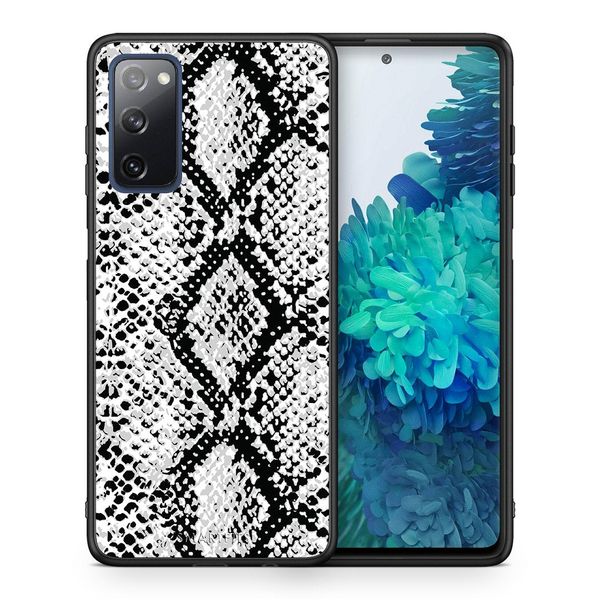 Smartfits Smartfits Animal White Snake - Samsung S20 FE θήκη