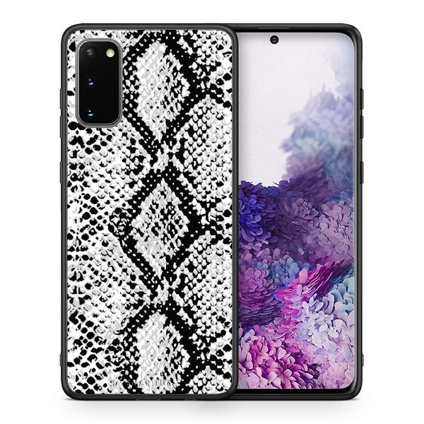 Smartfits Smartfits Animal White Snake - Samsung S20 θήκη