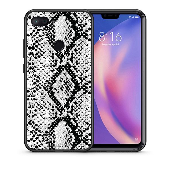 Smartfits Smartfits Animal White Snake - Xiaomi Mi 8 Lite θήκη