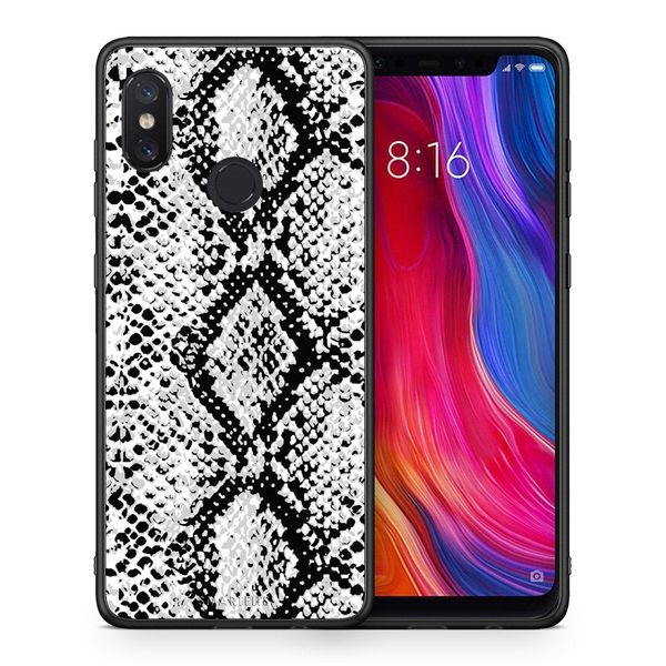 Smartfits Smartfits Animal White Snake - Xiaomi Mi 8 θήκη