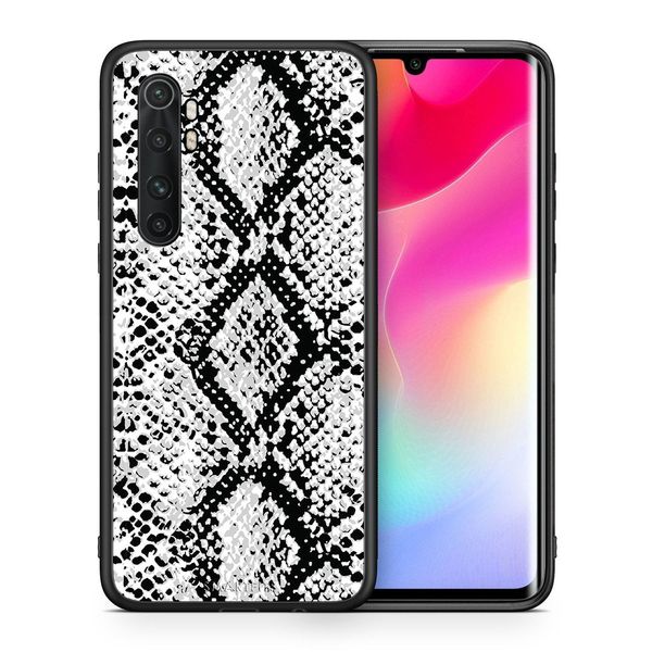 Smartfits Smartfits Animal White Snake - Xiaomi Mi Note 10 Lite θήκη