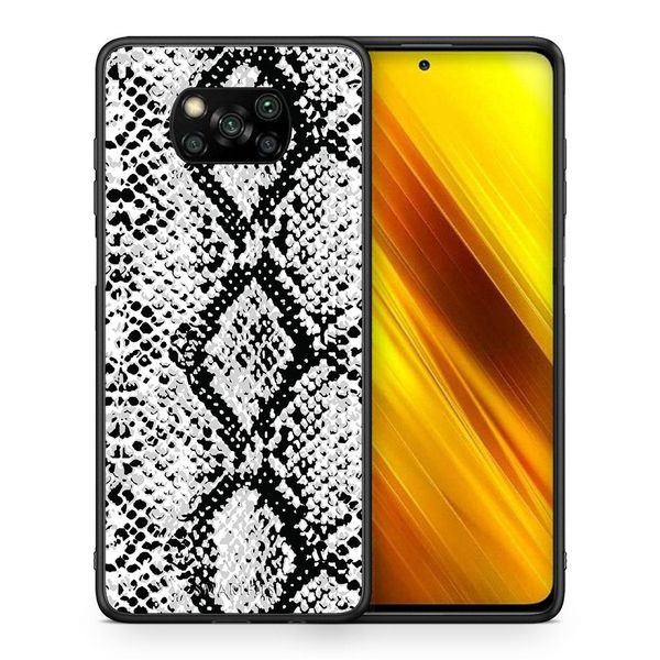 Smartfits Smartfits Animal White Snake - Xiaomi Poco X3 NFC/X3 Pro θήκη