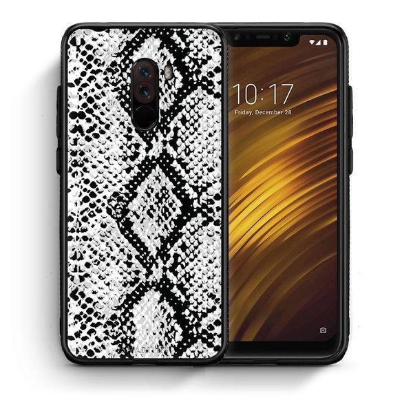Smartfits Smartfits Animal White Snake - Xiaomi Pocophone F1 θήκη