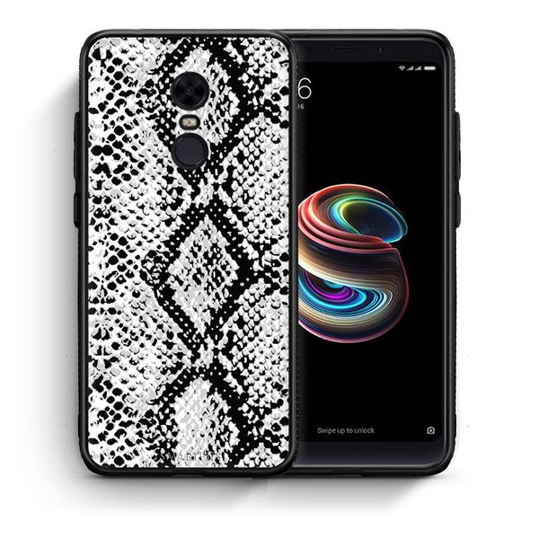 Smartfits Smartfits Animal White Snake - Xiaomi Redmi 5 Plus θήκη