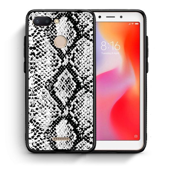 Smartfits Smartfits Animal White Snake - Xiaomi Redmi 6 θήκη