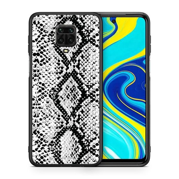 Smartfits Smartfits Animal White Snake - Xiaomi Redmi Note 9S/9 Pro/9 Pro Max θήκη Θήκη Κινητού