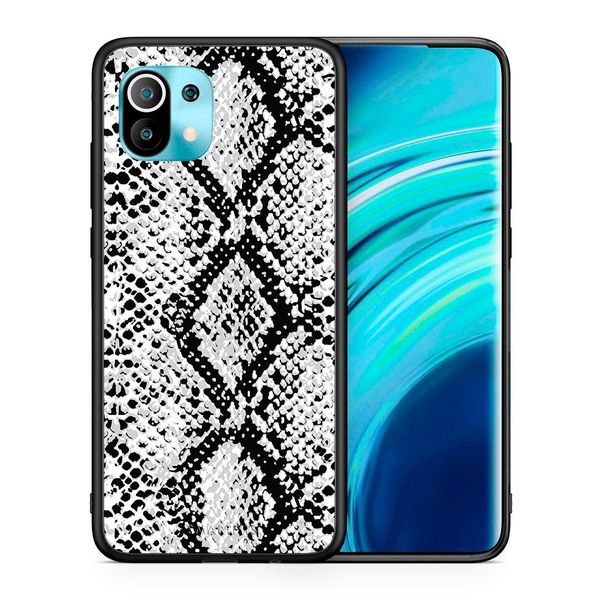 Smartfits Smartfits Animal White Snake - Xiaomi Mi 11/11 Pro θήκη Θήκη Κινητού