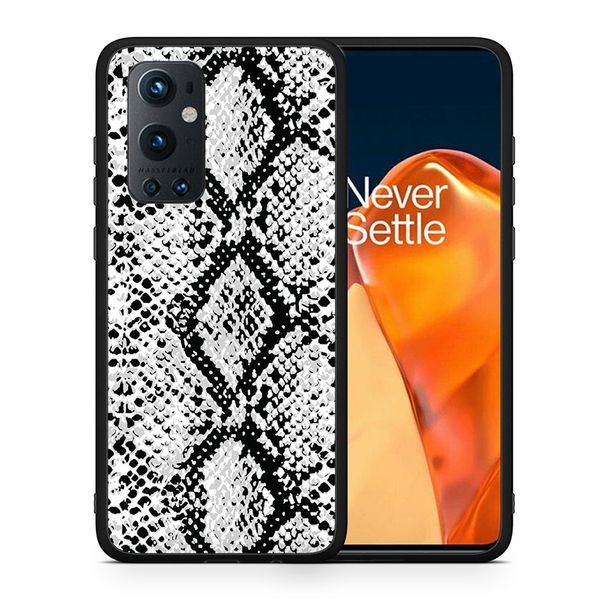 Smartfits Smartfits Animal White Snake - OnePlus 9 Pro θήκη Θήκη Κινητού