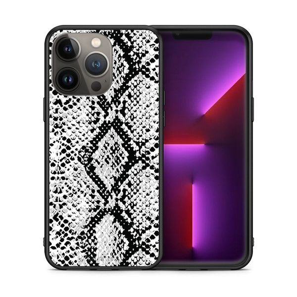 Smartfits Smartfits Animal White Snake - iPhone 13 Pro Max θήκη Θήκη Κινητού
