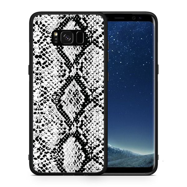 Smartfits Smartfits Animal White Snake - Samsung S8 θήκη Θήκη Κινητού
