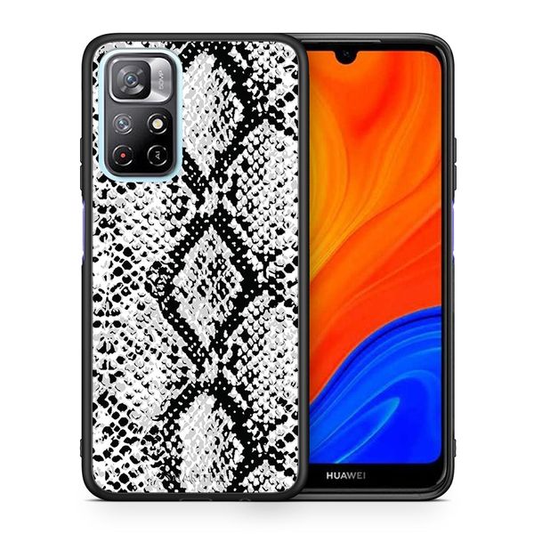 Smartfits Smartfits Animal White Snake - Xiaomi Poco M4 Pro 5G θήκη Θήκη Κινητού