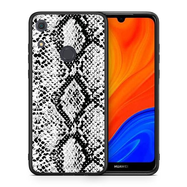 Smartfits Smartfits Animal White Snake - Huawei Y6s θήκη Θήκη Κινητού