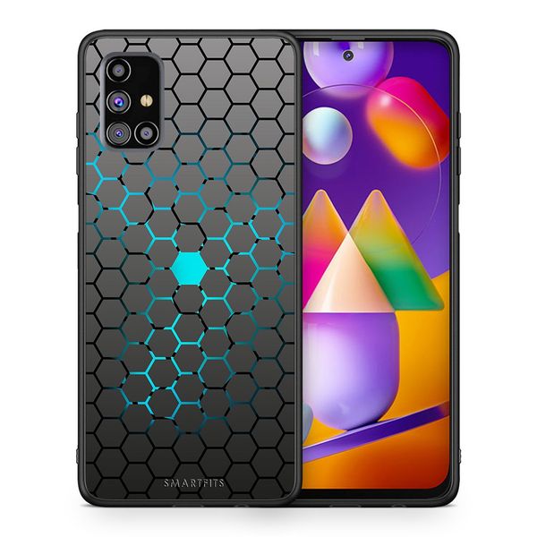 Smartfits Geometric Hexagonal - Samsung M31s θήκη Θήκη Κινητού