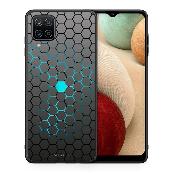 Smartfits Geometric Hexagonal - Samsung A12 θήκη Θήκη Κινητού