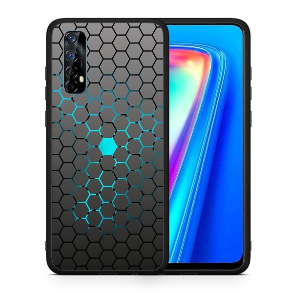 Smartfits Smartfits Geometric Hexagonal - Realme 7 θήκη Θήκη Κινητού
