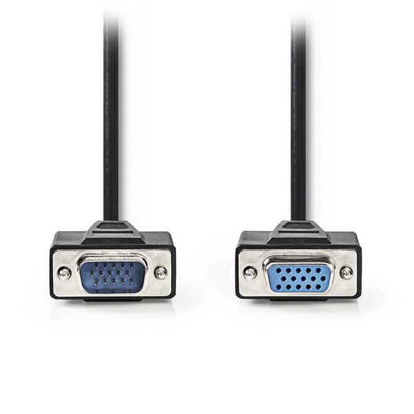 Nedis CCGP59100BK100 VGA Cable VGA Male-VGA Female 10 m Black Καλώδιο