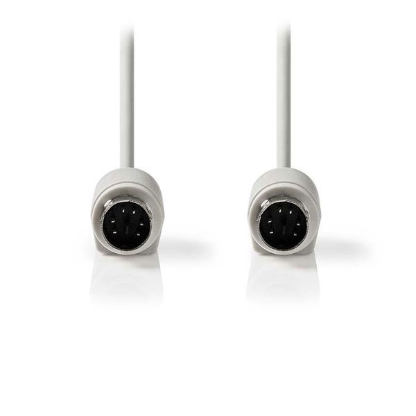 Nedis CCGP51000IV20 PS2 Cable PS/2 Male - PS/2 Male 2.0m Ivory Καλώδιο