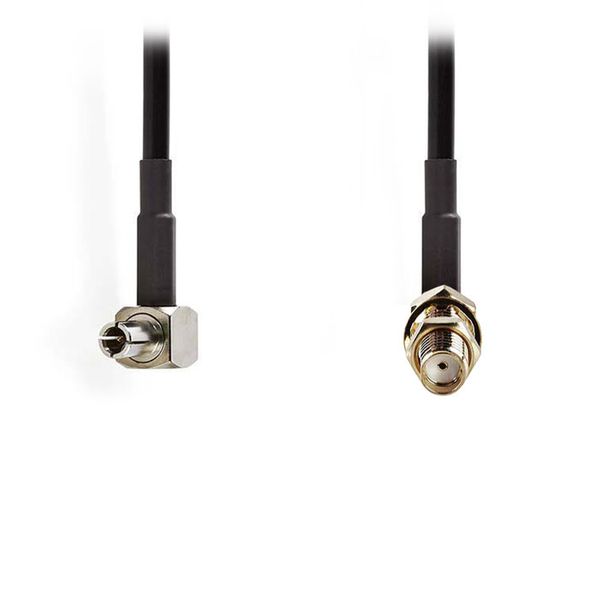 Nedis CSGP02125BK02 SMA Adapter Cable SMA Female-TS9 Male 0.20m Black Αντάπτορας