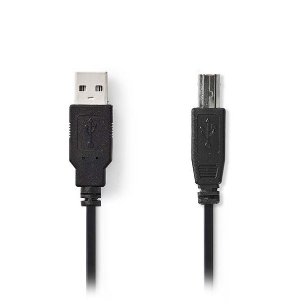 Nedis CCGT60100BK10 USB 2.0 Cable A Male - USB-B Male 1.0m Black Αντάπτορας