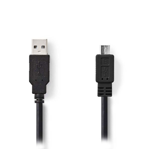 Nedis CCGT60500BK10 USB 2.0 Cable A Male - Micro B Male 1.0 m Black Αντάπτορας