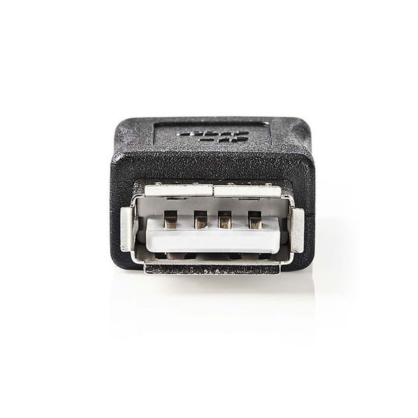 Nedis CCGP60900BK USB 2.0 Adapter A Female - A Female Black Αντάπτορας