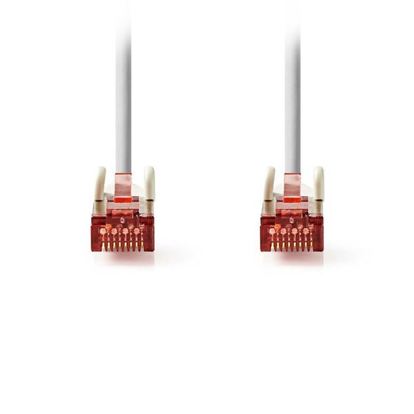 NEDIS CCGP85221GY05 CAT 6 S/FTP NETWORK CABLE RJ45 MALE – RJ45 MALE 0.5M GREY