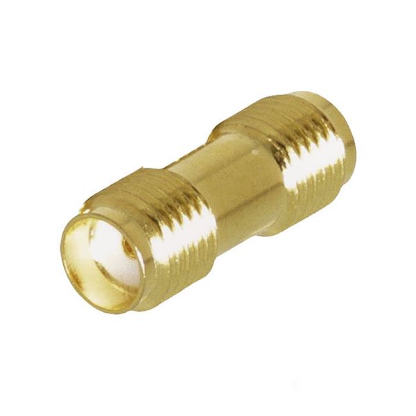 Nedis CSGP02940GD SMA Adapter SMA Female - SMA Female 2 pieces Gold Αντάπτορας
