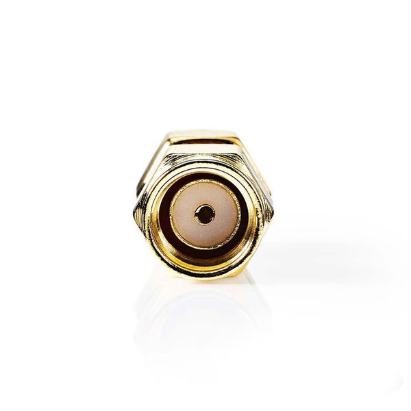 Nedis CSGP02110GD SMA Adapter SMA Male (Reverse Polarity) - SMA Male 2 pieces Gold Αντάπτορας