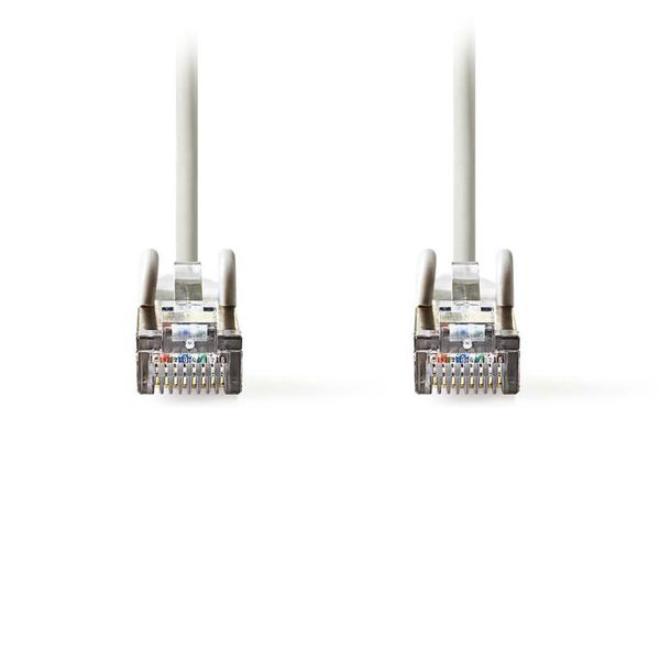 Nedis CCGP85121GY015 Cat 5e SF/UTP Network Cable RJ45 Male - RJ45 Male 0.15 m Grey Καλώδιο
