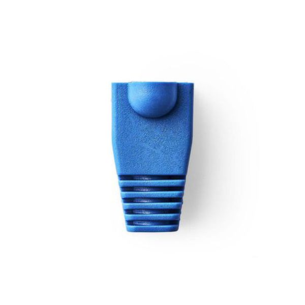 Nedis CCGP89900BU Strain Relief Boot For RJ45 Network Connectors - 10 pieces Blue Αντάπτορας