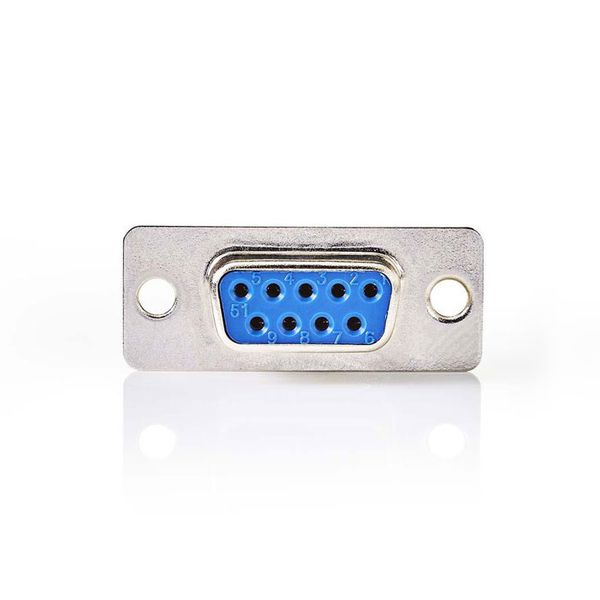 Nedis CCGP52801ME D-Sub Chassis Mount D-Sub 9-Pin Female Metal Αντάπτορας