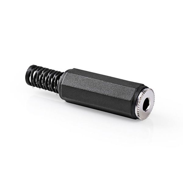 Nedis Nedis CAVC22985BK Jack Connector Mono 3.5 mm Female 25 pieces Black Βύσμα