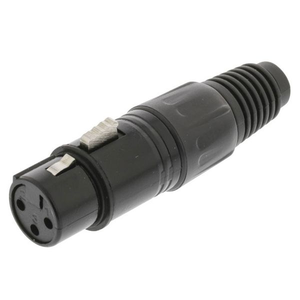 Nedis COTP15902BK XLR Connector |XLR 3-pin Female Black Αντάπτορας