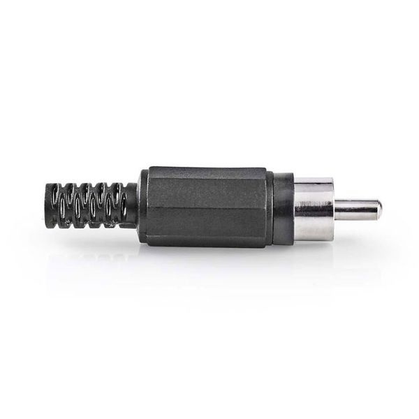 Nedis CAVC24905BK RCA Connector RCA Male 25 pieces Black Βύσμα