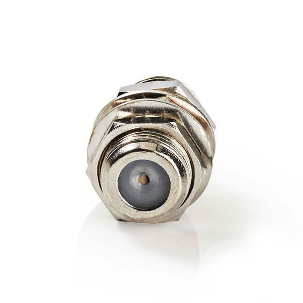 Nedis CSGP41940ME Satellite & Antenna Adapter F Female - F Female 10 pieces Metal Μούφα