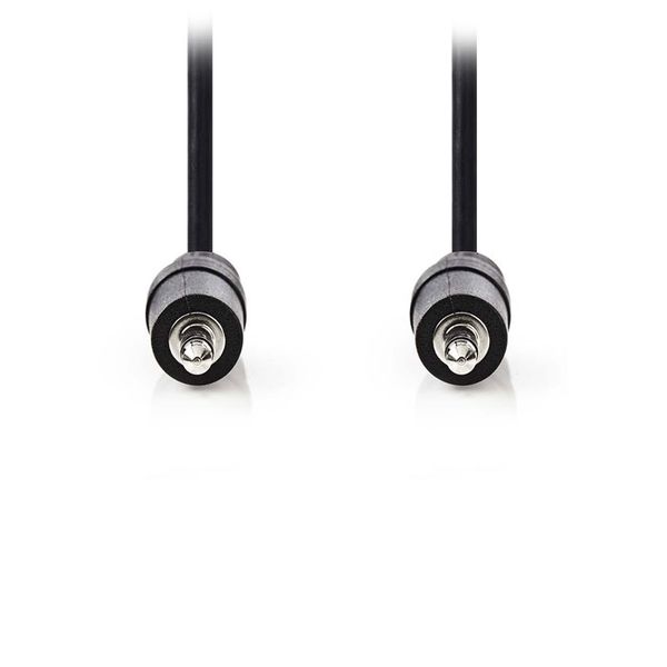 Nedis CAGP22000BK05 Stereo Audio Cable 3.5 mm Male-3.5 mm Male 0.5m Black Καλώδιο