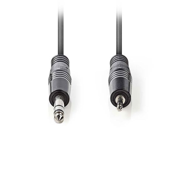 Nedis COTH23205GY30 Stereo Audio Cable 6.35 mm Male - 3.5 mm Male 3.0m Grey Καλώδιο