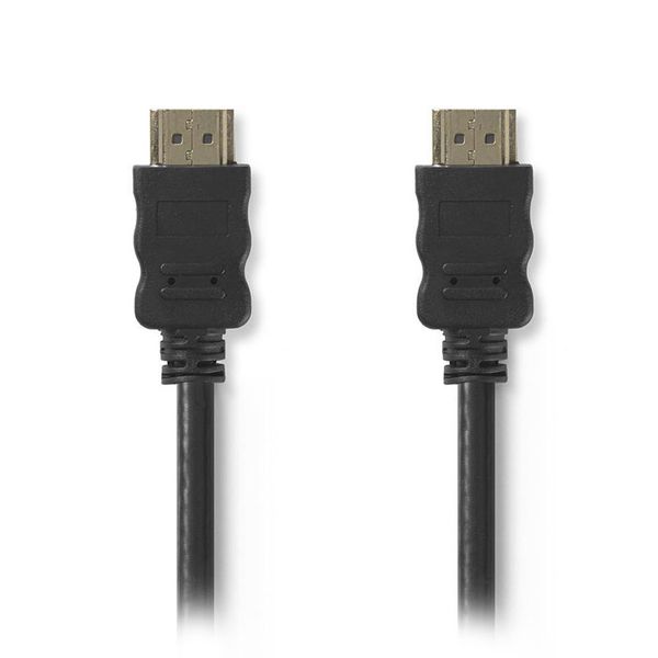 Nedis CVGT34620BK500 High Speed HDMI Cable with Ethernet HDMI Connector-HDMI Connector 50m Black Καλώδιο