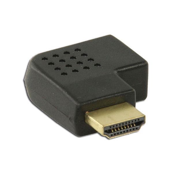 Nedis CVGP34904BK HDMI Adapter HDMI Connector-HDMI Female Right Angled Black Αντάπτορας