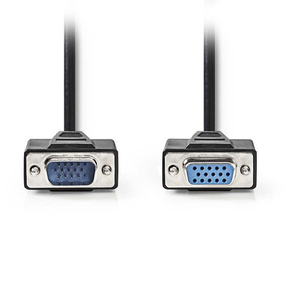 Nedis CCGP59100BK30 VGA Cable, VGA Male - VGA Female, 3m, Black Καλώδιο