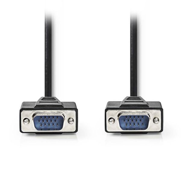 Nedis CCGP59000BK200 VGA Cable, VGA Male - VGA Male, 20 m, Black Καλώδιο