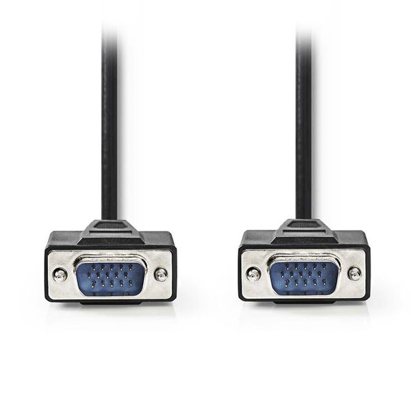 Nedis CCGP59000BK50 VGA Cable, VGA Male - VGA Male, 5m, Black Καλώδιο