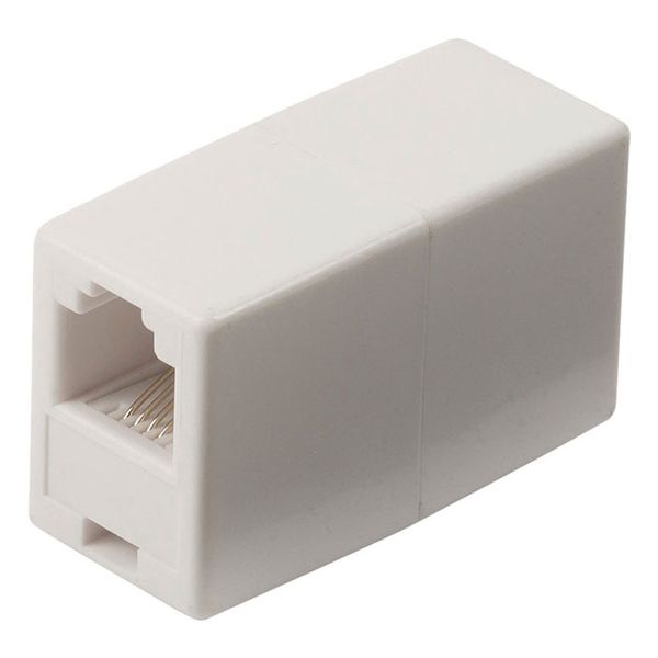 Nedis TCGP90920WT Telecom Coupler RJ11 Female-RJ11 Female White Αντάπτορας
