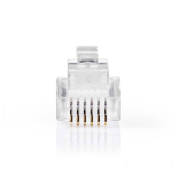 Nedis TCGP90933TP Telecom Connector RJ12 male 10 pieces Αντάπτορας