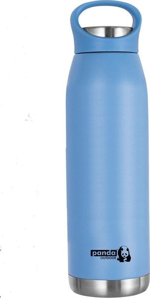 Panda Ανοξείδωτο 650ml Γαλάζιο Υδροδοχείο