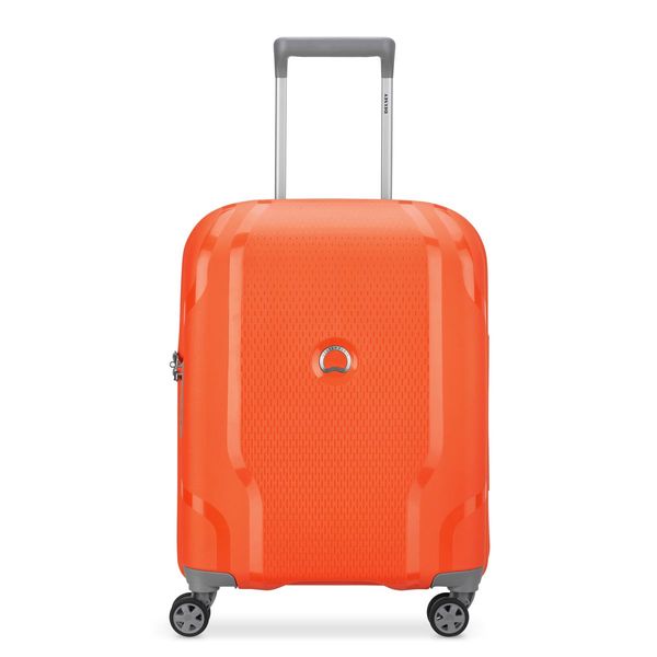 Delsey Clavel SM Tangerine Orange 55x40x20cm Βαλίτσα Ταξιδίου
