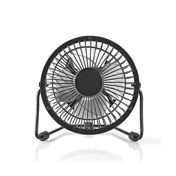 Nedis FNDK1BK10 Mini Black Ανεμιστήρας Γραφείου USB