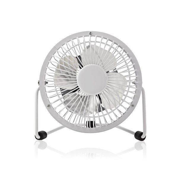 Nedis FNDK1WT10 Mini White Ανεμιστήρας Γραφείου USB