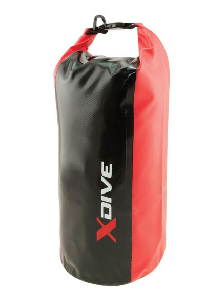 XDive XDive Σάκος Στεγανός Tube 7.5L Μαύρος-Κόκκινος Σάκος Μεταφοράς